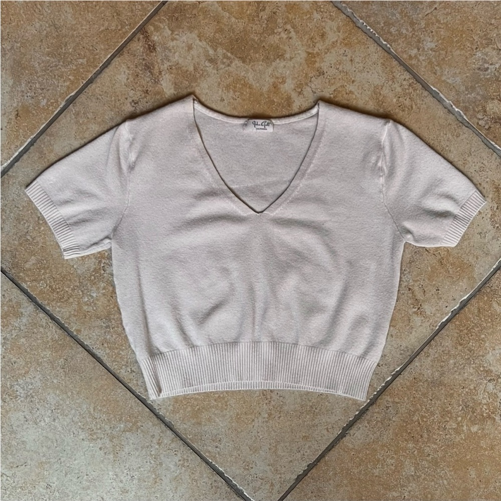 John Galt Knit v-neck Top (Brandy Melville)